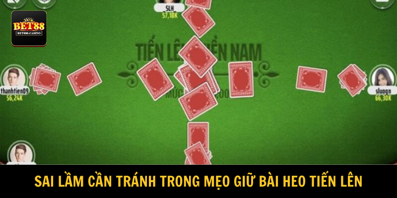 Tránh đi các sai lầm không nên có để tăng tỉ lệ thắng ván 